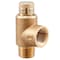 Watts 1/2 In Lead-Free Brass Poppet Type Calibrated Pressure Relief Valve 0556035 - alternate 3